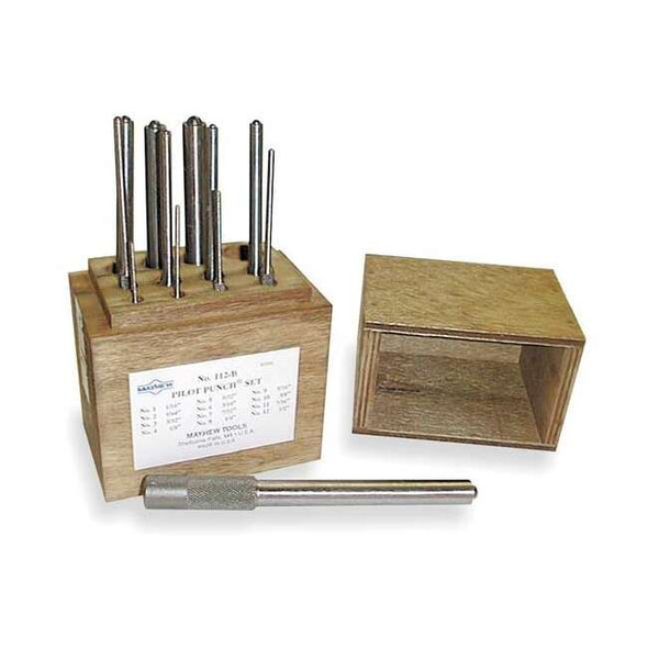 Mayhew Pilot Punch Set,Not Tether Capable 62258