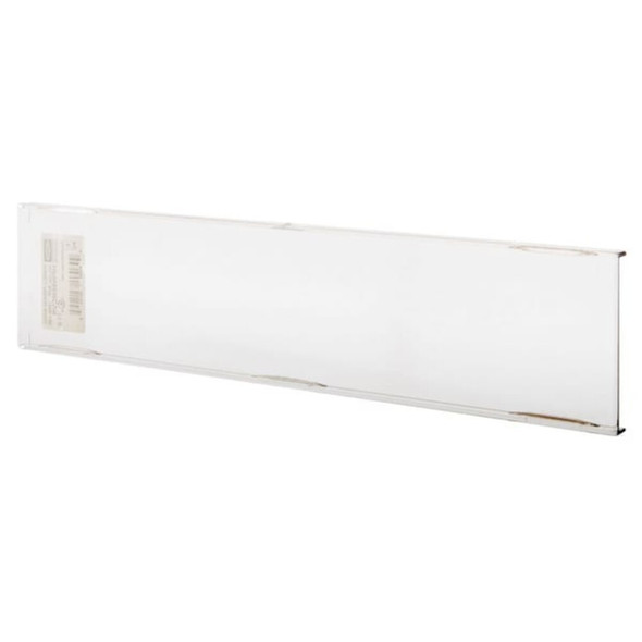 Hubbell Premise Wiring Clear Block Cover,2.30 in W,9.90 in L HPW66MCVR