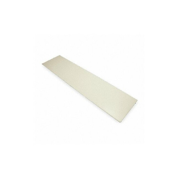 Cover Plate Raceway, 6000 Series, 4-3/4 in W, 3/8 in H, 5 ft L, Ivory