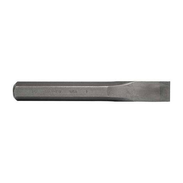 Mayhew Select Cold Chisel,1 in. x 8 in.,Shot Blasted 70220