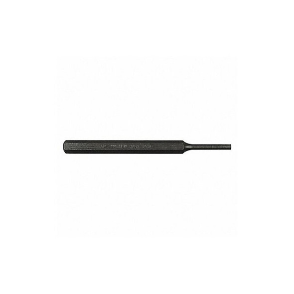 Mayhew Pro Pin Punch,5-1/4in L,3/16in Tip,Steel,BO 21004
