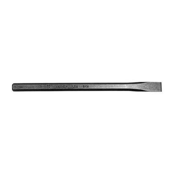 Mayhew Select Cold Chisel,5/16 in. x 5 in.,Steel 70201