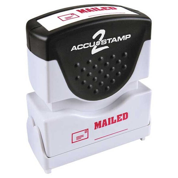 Accu-Stamp2 Microban Message Stamp, Mailed, 13/64" 038851