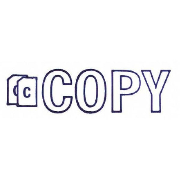 Accu-Stamp2 Microban Message Stamp, Copy, 3/8" 038846