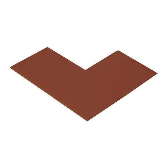 Mighty Line Floor Marking Tape vinyl 3 in W x 50 mil Thick ANGLE3RBRN