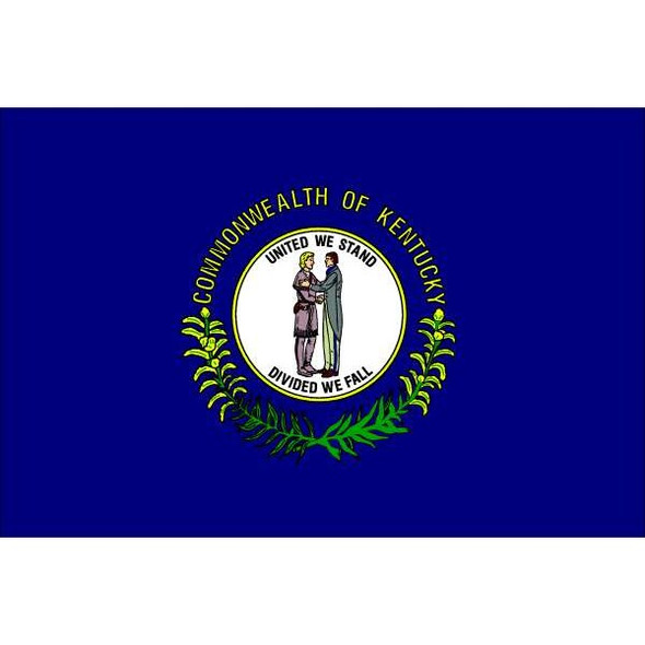 Annin Flagmakers Kentucky State Flag,3x5 Ft 141960