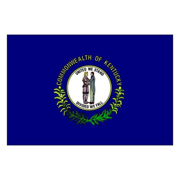 Annin Flagmakers Kentucky State Flag,3x5 Ft 141960