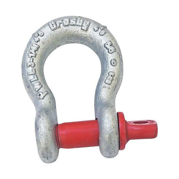 Crosby Anchor Shackle,Carbon Steel,34,000 lb. 1018614