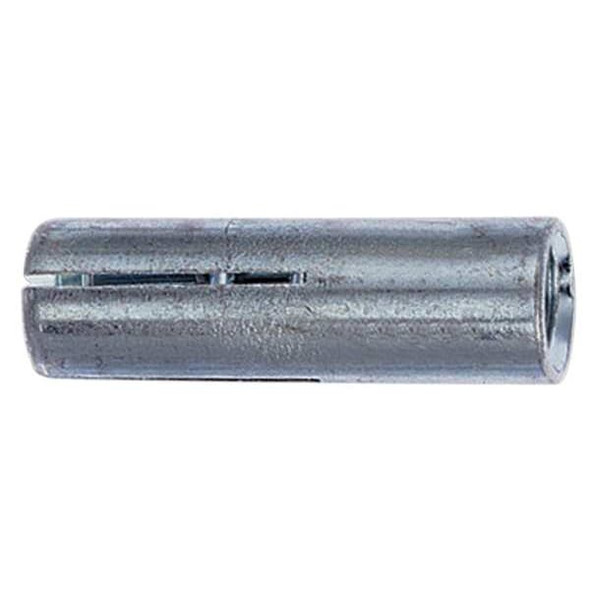 Multi-Set II Flush Embedment Anchor, 5/8" Dia, 2" L, Steel Zinc Plated, 50 PK