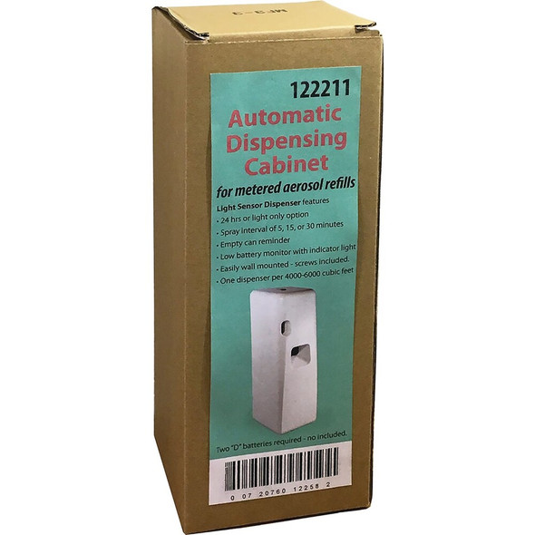 Odor Assassin Dispensing Cabinet with Light Sensor 122211 635954