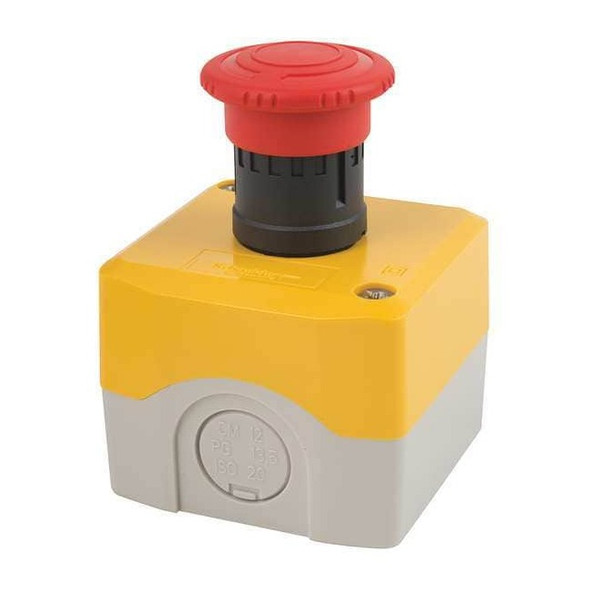 Schneider Electric ControlStation,Feed-Thru,PushButton,Red XALK178EH7
