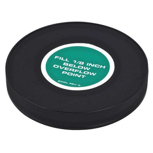 Portable Unit Fill Cap, Plastic, Black, For Use With, Eyewash