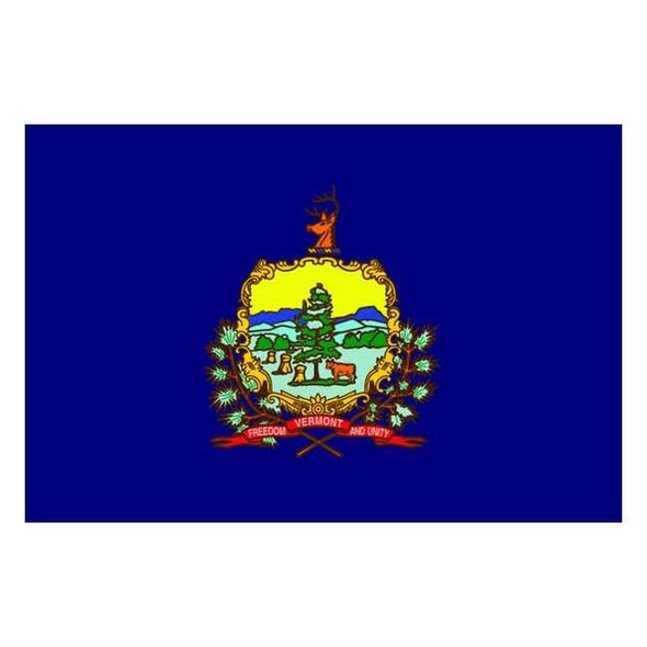 Annin Flagmakers Vermont State Flag,3x5 Ft 145460
