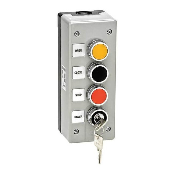 American Garage Door Supply Control Station,3 Buttons,Nema 4X 3BXLT
