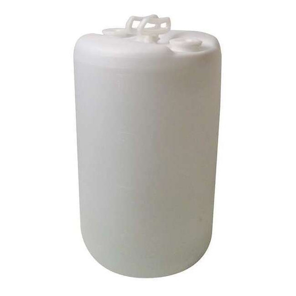 Closed Head Transport Drum, Polyethylene, 20 gal, Unlined, White