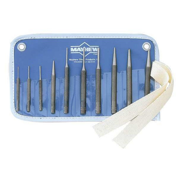 Mayhew Select Combination Punch Set,10 Pieces 62010