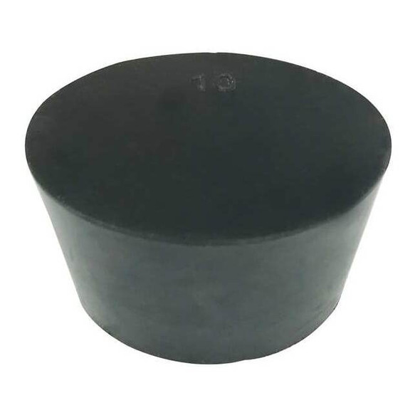 Manufacturer Varies Stopper,25 mm H,Natural Rubber,Black,PK7 RST10-S