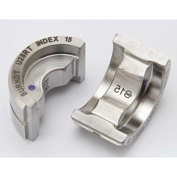 Burndy Type U Crimping Die,Purple U28RT