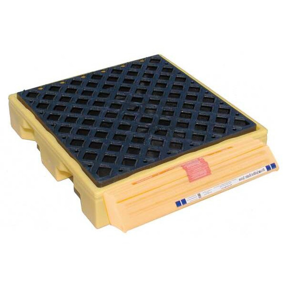 Spill Deck, 77 gal Spill Capacity, 1 Drums, 1,500 lb Load Capacity, Polyethylene