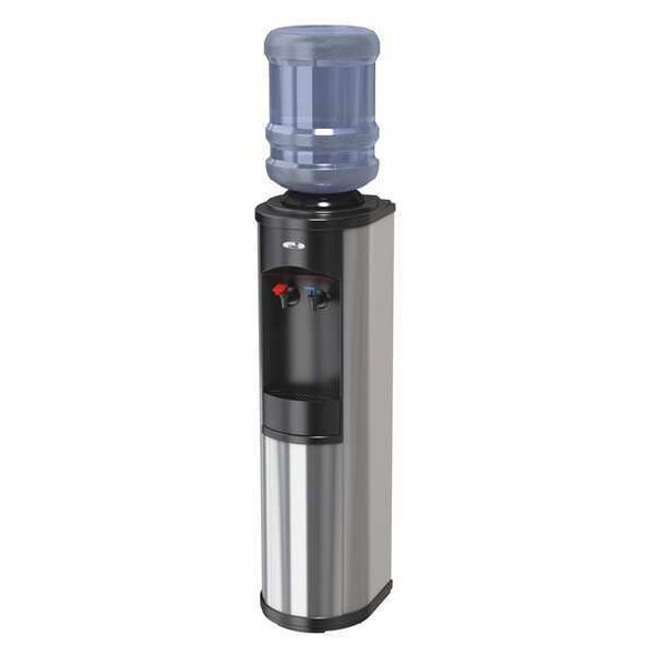 Oasis Cold, Hot Bottled Water Dispenser - Silver BTSA1SHS