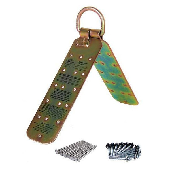 Guardian Wood/Metal Roof Anchor,10-3/4inLx3inW 00455 Guardian Wood/Metal Roof Anchor,10-3/4inLx3inW 00455