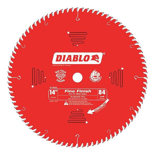 Diablo 14",84-Teeth Circular Saw Blade D1484X