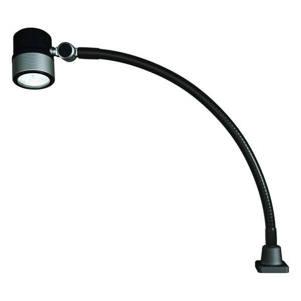 Waldmann Task Light,Gooseneck,8.5 W,Black 113184000-00680272 Waldmann Task Light,Gooseneck,8.5 W,Black 113184000-00680272