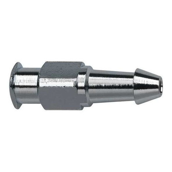 Manufacturer Varies Luer Lock Barb Adapter, Female, Plated Brass, Silver G507
