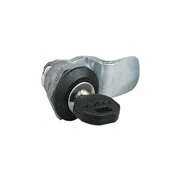 Hubbell-Wiegmann Replacement Lock, Lock Accessory, Chrome N1C14TKL