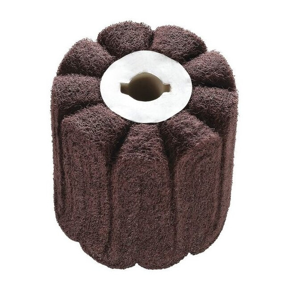 Fein Sinus Fleece Wheel,4 In,180 Grit,Fine 63721051010