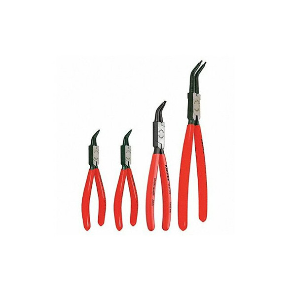 Knipex Retaining Ring Plier Set,45 Deg.,4 pcs. 9K 00 19 01 US