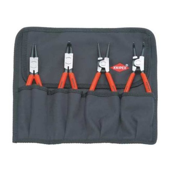 Knipex 4 Piece Plastic Grip Retaining Ring Plier Set 00 19 56