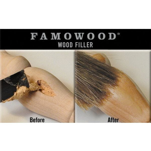Famowood Wood Filler, 1 gal, Pail, Natural 40002126