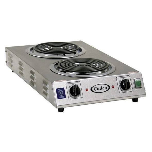 Cadco Hot Plate,Double,220V CDR-2TFB Cadco Hot Plate,Double,220V CDR-2TFB