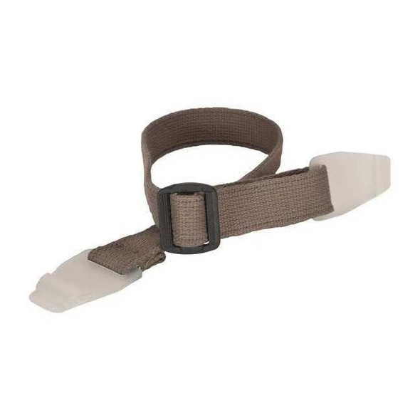 Chinstrap, 2-pt, 3/4" cotton webbing, attached to suspension, 10 pack