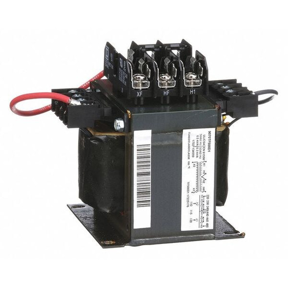 Square D Control Transformer,500VA,4.43 In. H 9070TF500D1 Square D Control Transformer,500VA,4.43 In. H 9070TF500D1