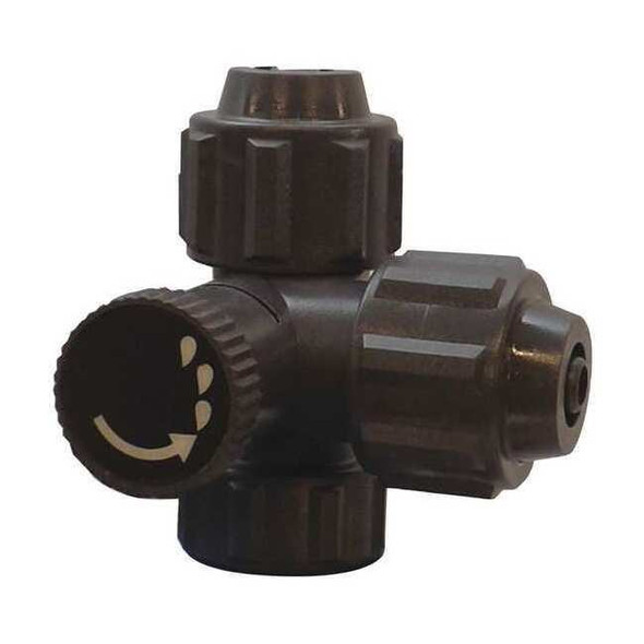 Pulsafeeder Valve,Polypropylene,1/2inTube,Bleeder L3300T03-FPP