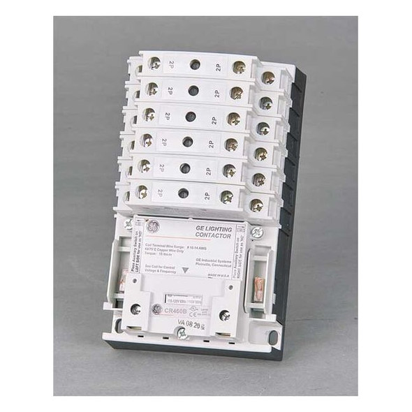 Ge 120VAC Electrically Held Lighting Contactor 12P 30A CR463LD0AJA