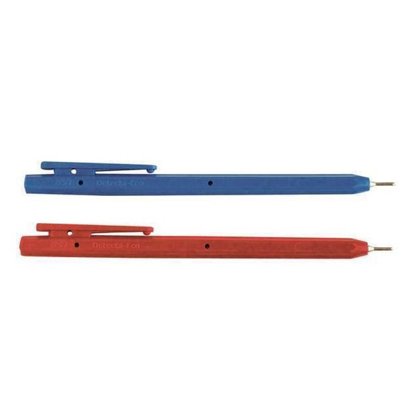 Detectapro Pen,Blue,Non-Erasable,Ballpoint,PK50 CPENRDBL