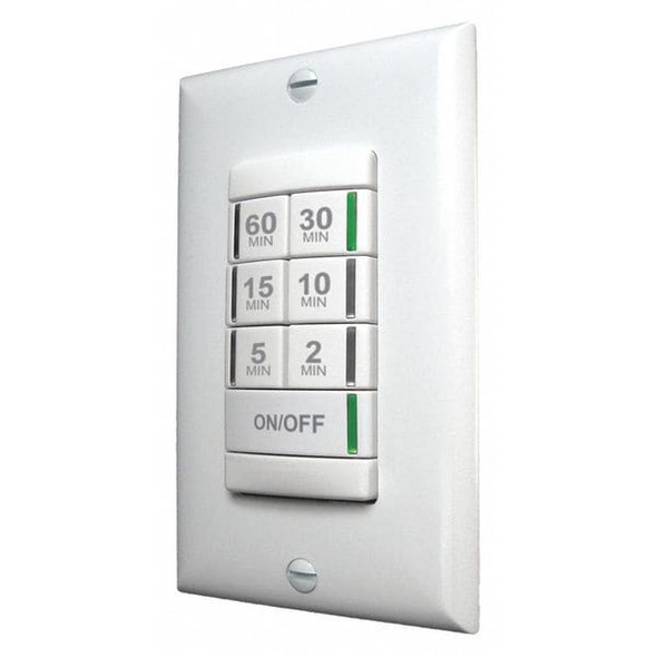 Sensorswitch Wall Switch Timer, White, 120/277V AC PTS 60 WH Sensorswitch Wall Switch Timer, White, 120/277V AC PTS 60 WH