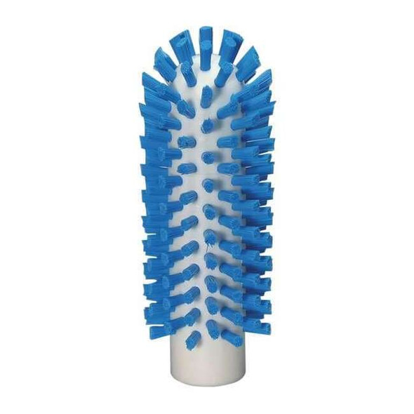 2" W Tube and Pipe Brush, Stiff, Not Applicable L Handle, 5 1/4 in L Brush, Blue