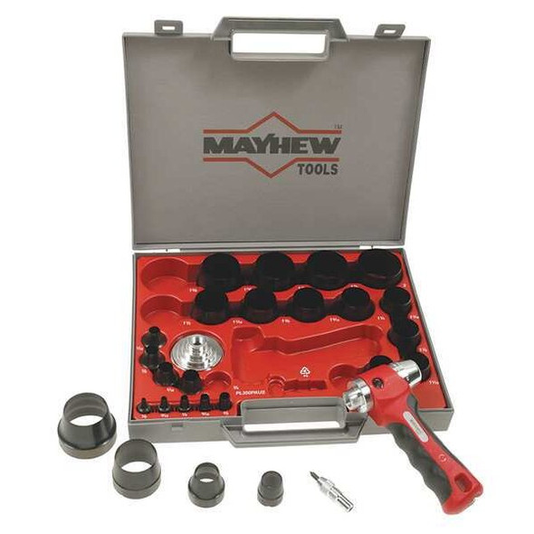 Mayhew Pro Hollow Punch Set,Not Tether Capable 66080