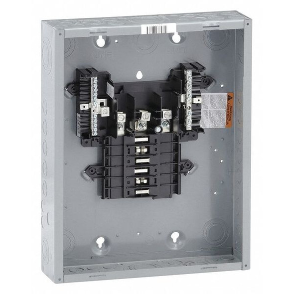 Square D Load Center,125A,Lug,3 Phase,12 Spaces QO312L125G