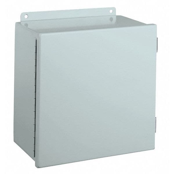 Screw Clamps Electrical Enclosures, 12 in H, 8 in D, 10 in W, 12, 13, Steel