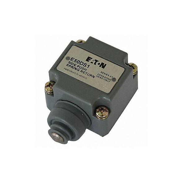 Eaton Cutler-Hammer Limit Switch Head,Push Bttn,Side,.06 In E50DS1