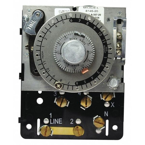 Paragon DefrostControlTimer,1NO/1NC,120-240VAC 8145-20M