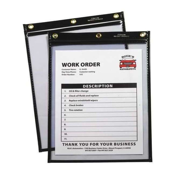 C-Line Products Heavy Duty Shop Ticket Holder,12"H,PK15 50912
