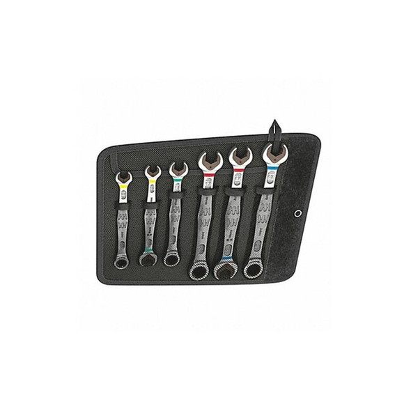 Wera Combination Wrench Set,Metric,6 pcs. 05020022001