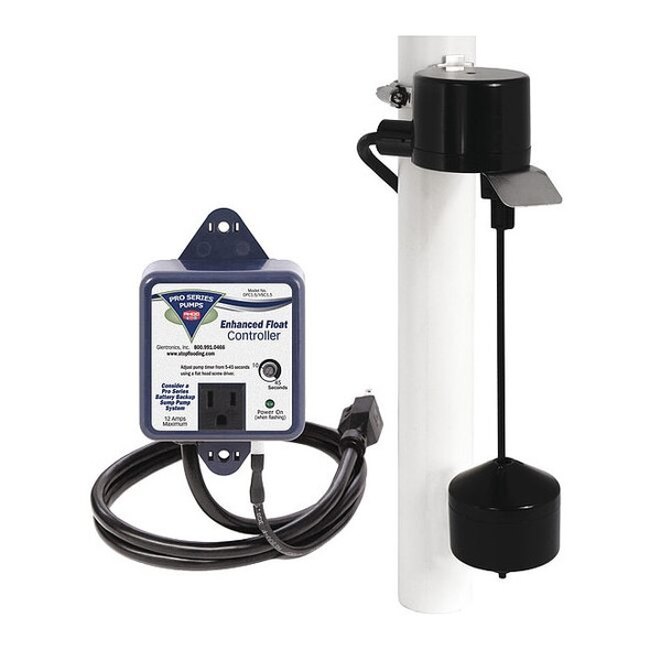 Pro Series Pumps Float Switch, 12 A, Single, 115V AC VSC1.5