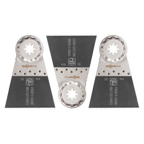 Fein Oscillating Saw Blades,2-9/16In,PK3 63502161270